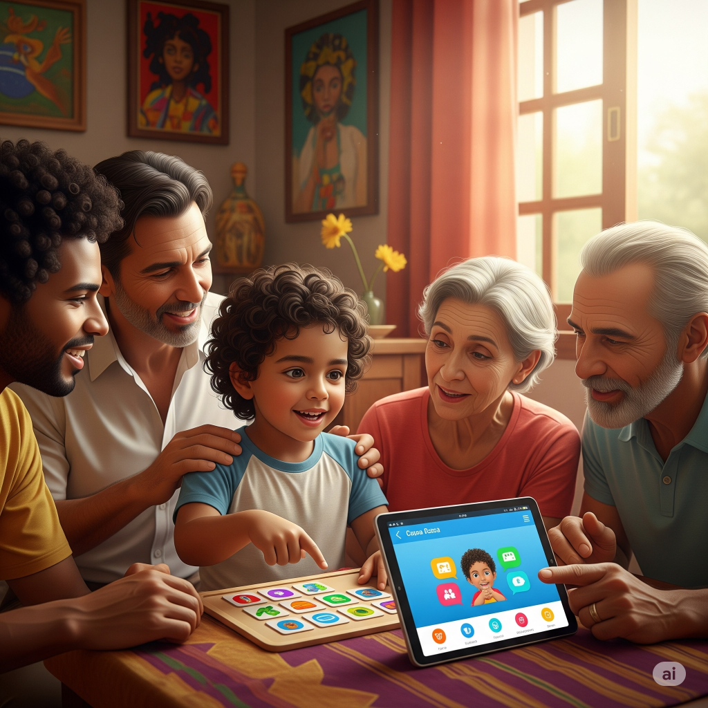 comunicação alternativa para autistas